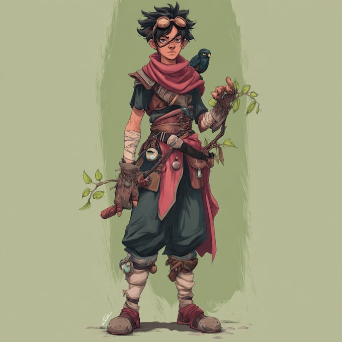 dnd character art and dnd character art