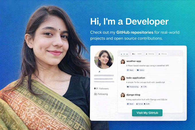 do your github repository with real developer marketing and organic traffic
