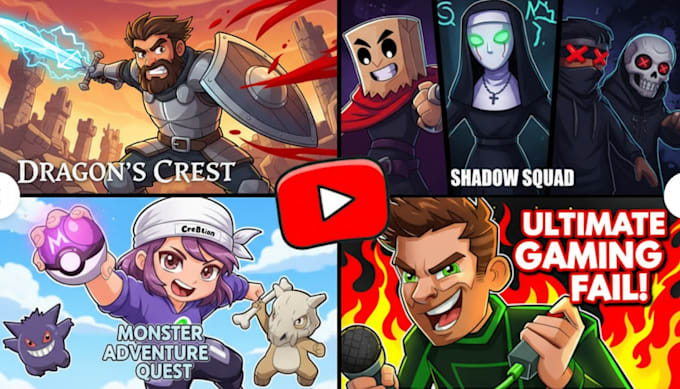 draw cool cartoon thumbnails