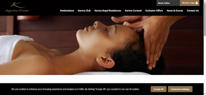 design med spa wordpress website with booking for botox and aesthetic clinics