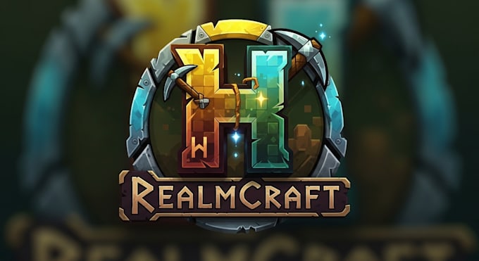 craft a bold and custom hytale server logo