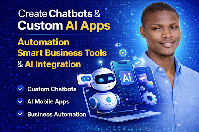 create chatbot custom ai app automation smart business tools and ai integration