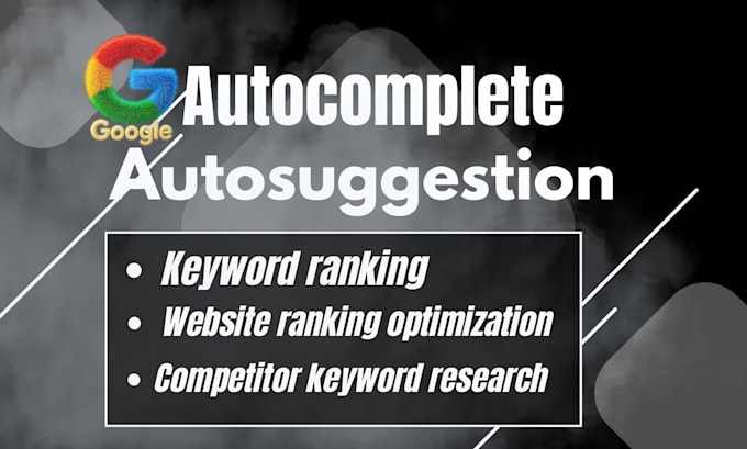 do google autocomplete optimization and seo backlink for page 1 ranking