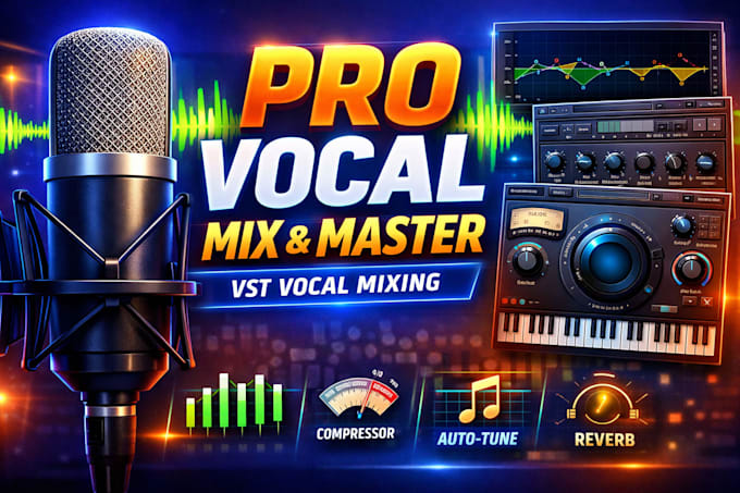 Mix e mastering delle tue vocals usando plugin vst professionali