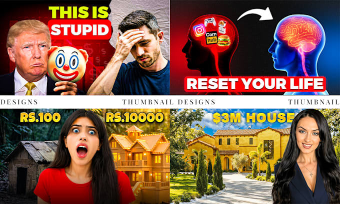 create high ctr thumbnail designs
