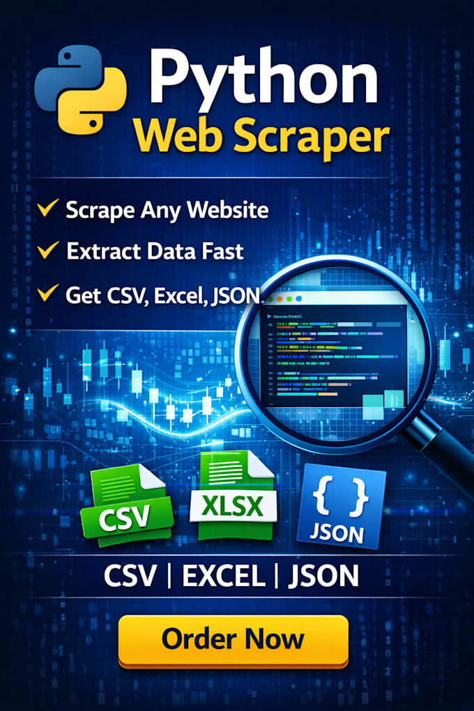 do python web scraping and data extraction