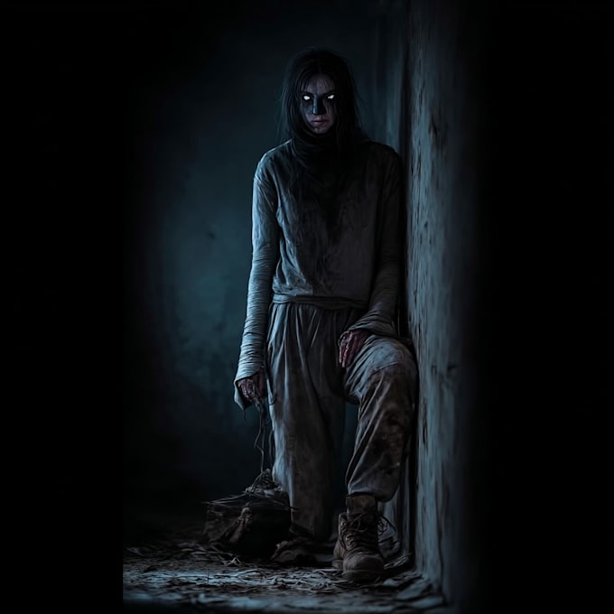 create darkart, horror, underground art illustration