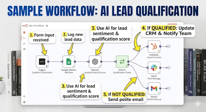 build custom n8n ai agent with API integration and workflow automation