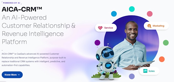 develop or customize an ai powered CRM