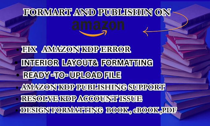 do paperback formatting book layout design and KDP book formatting for publish
