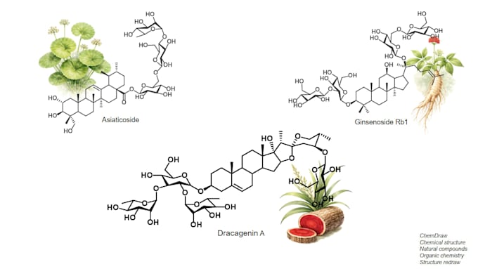 draw organic and natural compound structures for research in chemdraw