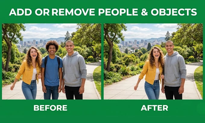 Professionally remove or add objects from your photos by Ecomvibe ...