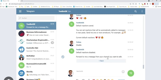 develop a custom telegram bot for automation, payments, and workflows