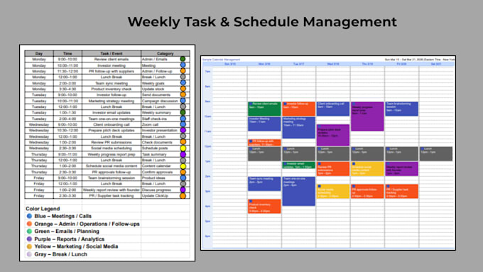 be your reliable virtual assistant for calendar, scheduling and admin tasks