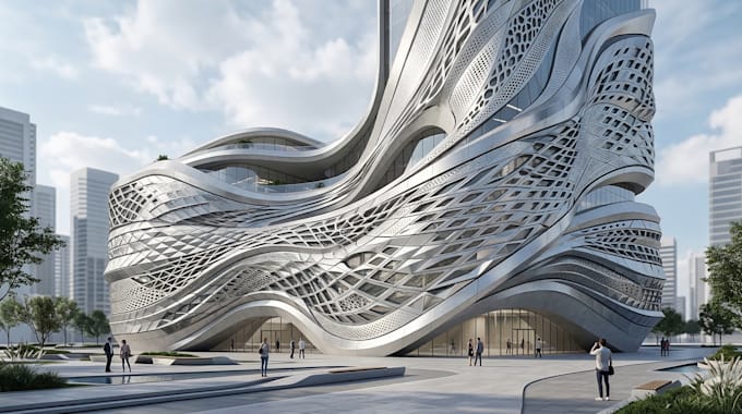 create parametric 3d designs for architecture facades, structures, and product