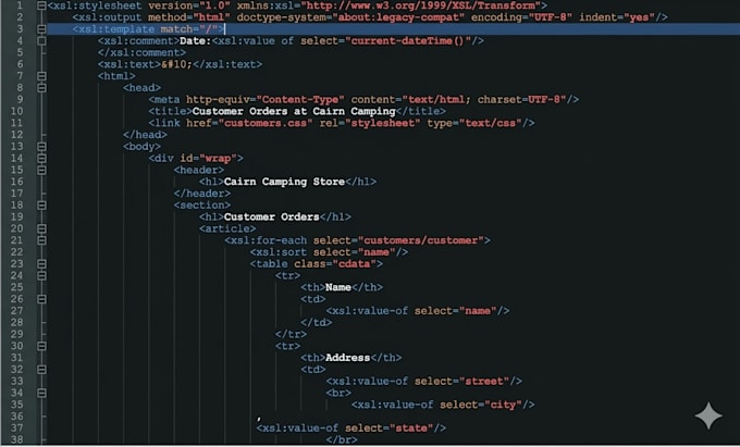 convert your xml data to html file using xslt