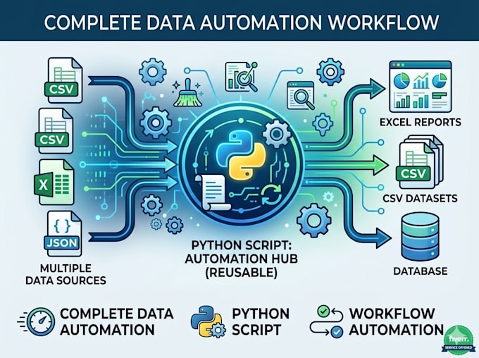 automate CSV to excel workflows using python