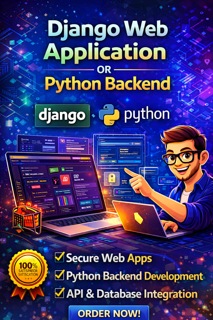 build django website or python web app