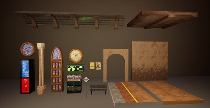 create high quality 3d models and pbr textures