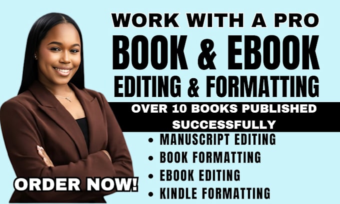 do manuscript book editing and formatting ebook editor publish amazon kdp book