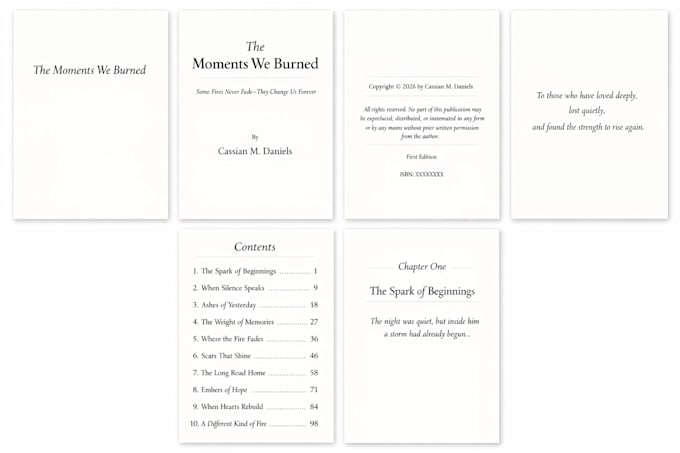professionally format your book for KDP, ingramspark, lulu