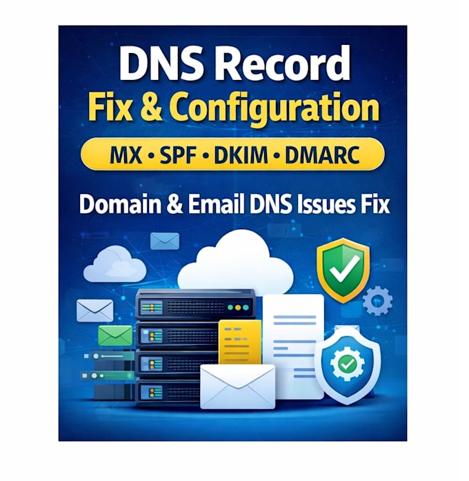 fix dns records and email dns issues