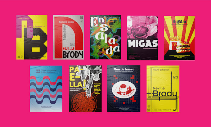 design a modern and attractive poster