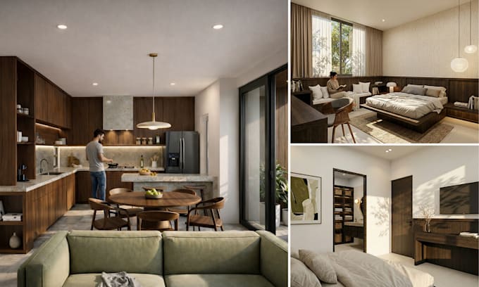 create photorealistic architectural renders