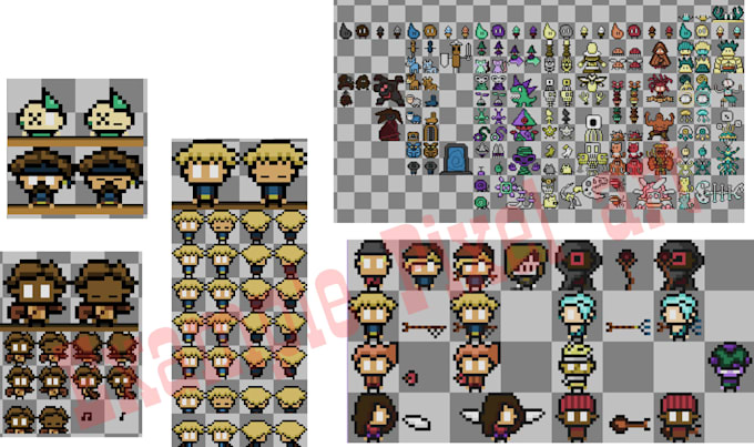 your 2d art vector or pixel art