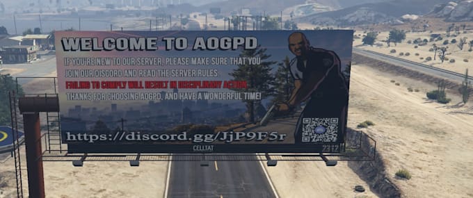 fix or build fivem server, make fivem server billboard and mockup