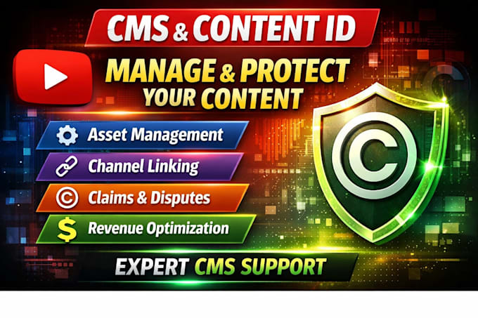 manage your youtube cms and content id professionally