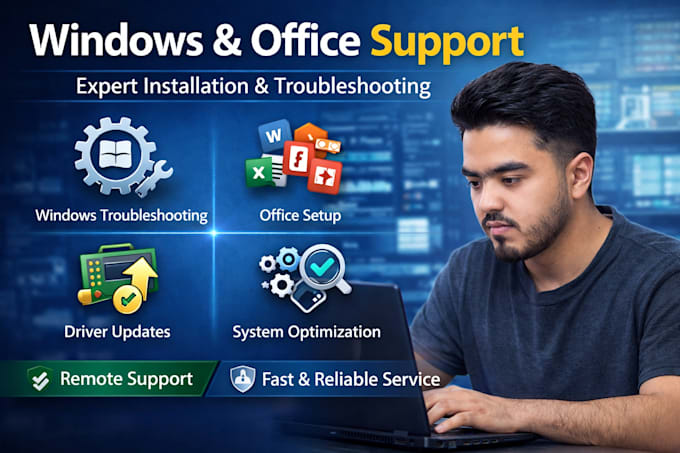 do professional tech and office support