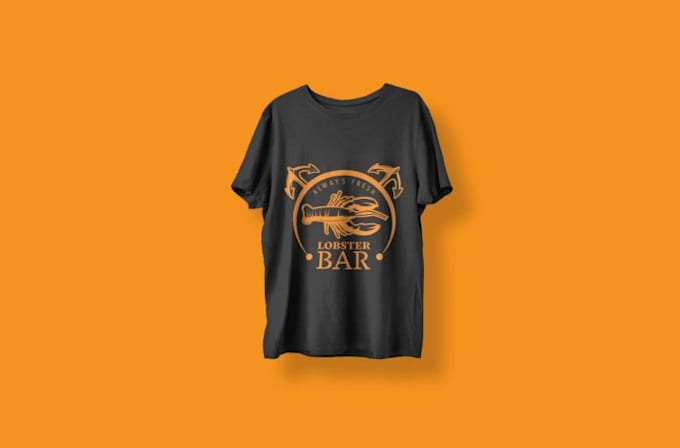 design restaurant cafe food tshirt design