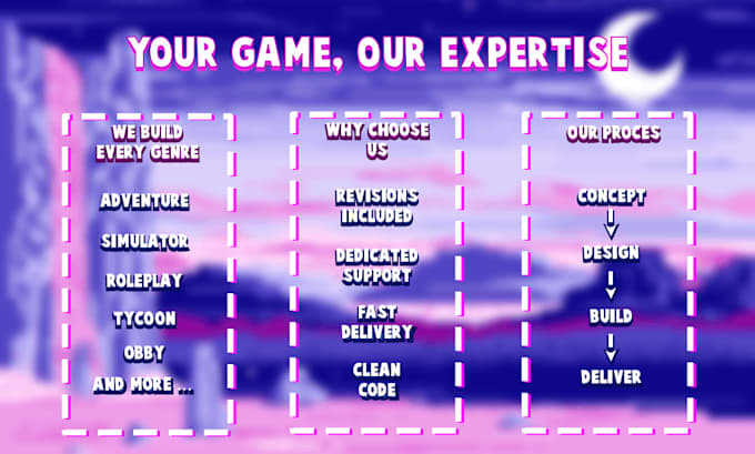 professional custom roblox game built to your vision