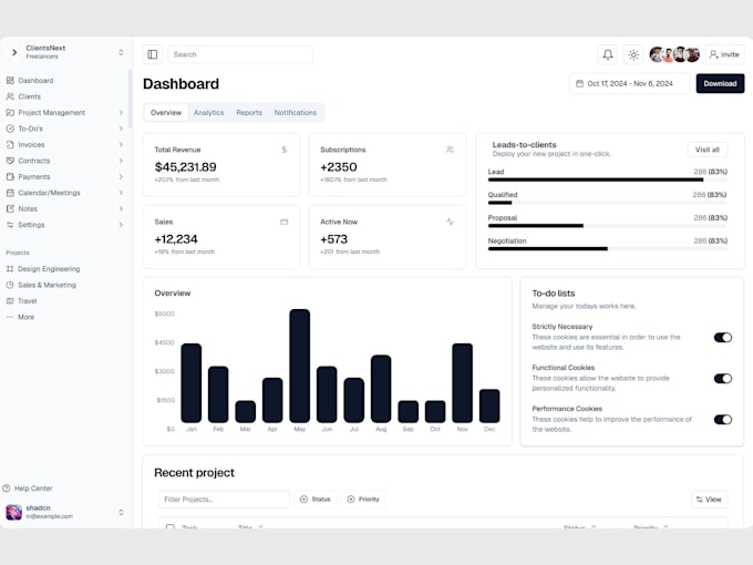 build custom erp, crm, hrm, pos, inventory, invoice software