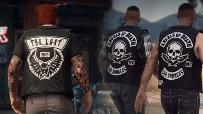 create mc kuttes kuttess fivem vest flag mc bike patch kuttes