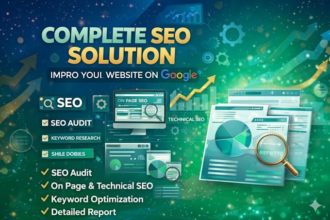 do technical SEO audit and on page optimization