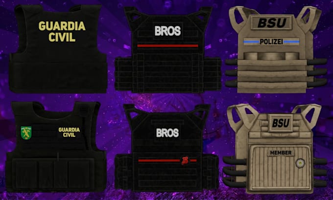 create a custom roblox vest