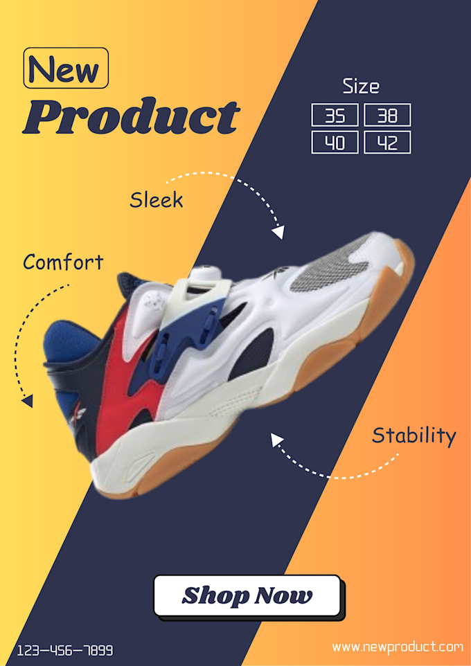 create modern promotional flyer design