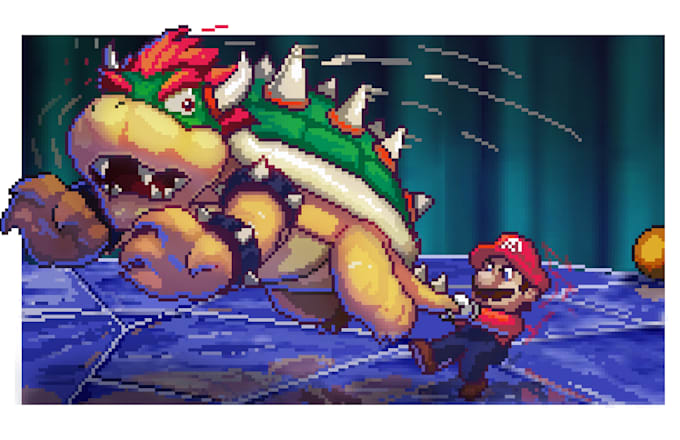 create pixel art animation, 2d sprite sheets, and pixel characters