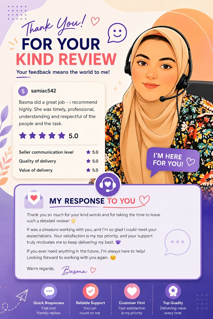 provide customer support as needed