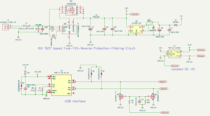 design professional pcb in easyeda and altium