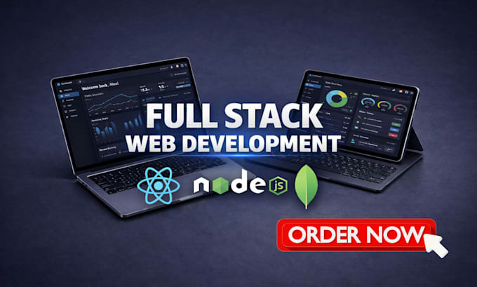 develop a full stack web app using react node js and mongodb