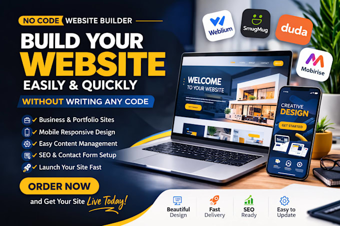do weblium smugmug duda mobirise no code website builder templates cms