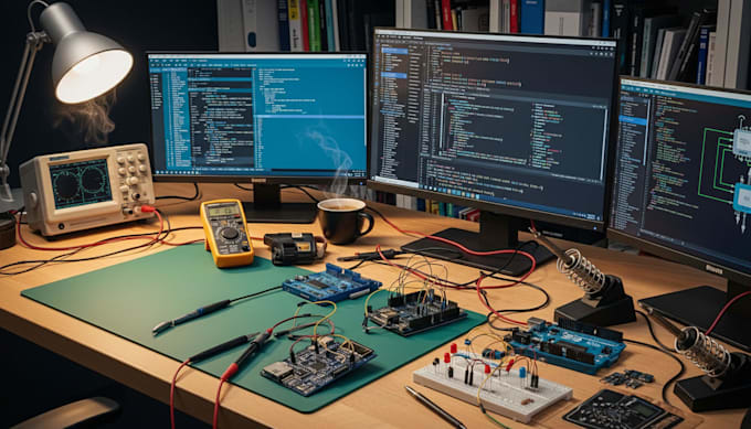 embedded system firmware, iot device, esp32,stm32,arduino mcu programming