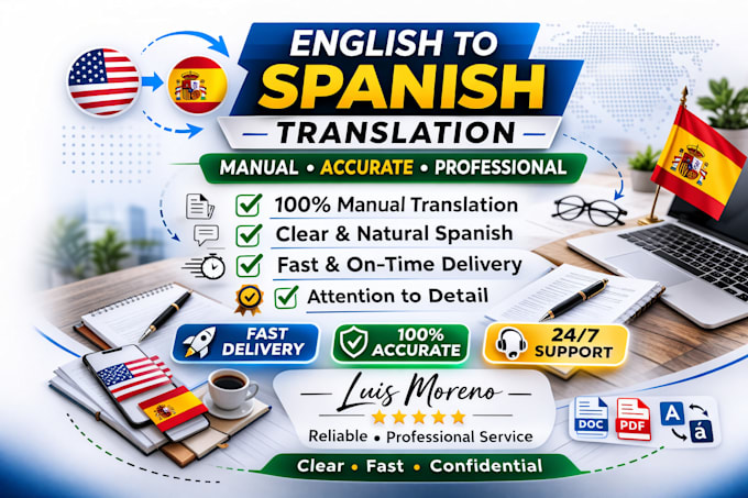 english to spanish translation