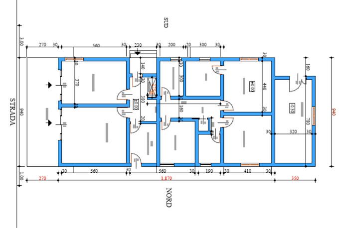 redraw floor plan in autocad or archicad
