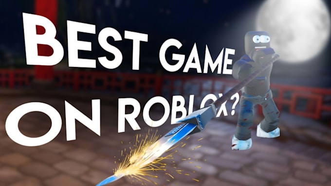 make a cheap and simple roblox youtube thumbnails