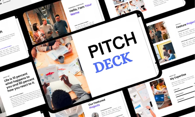 design presentation startup pitch deck, redesign powerpoint, powerpoint template
