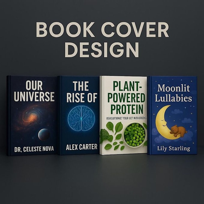 design the perfect cookbook cover for amazon kdp